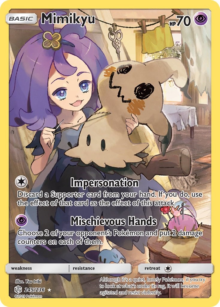 Mimikyu - 97/236 - Rare - Pokemon Singles » Sun & Moon (Multiple