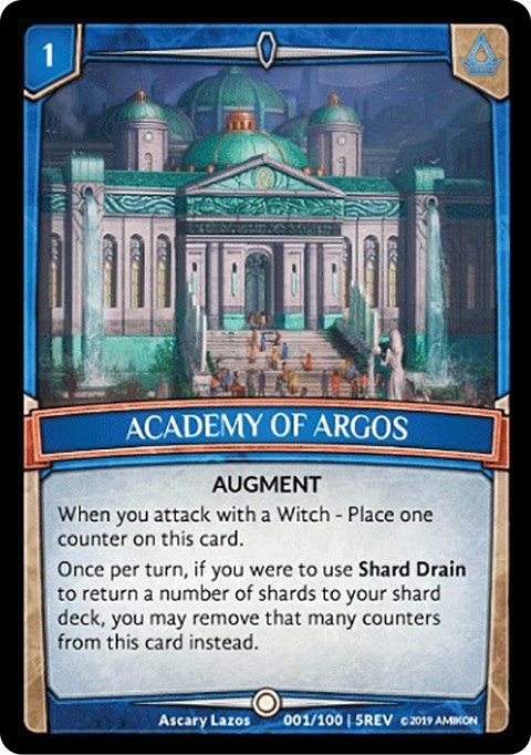 Academy of Argos - Revelations - Argent Saga TCG