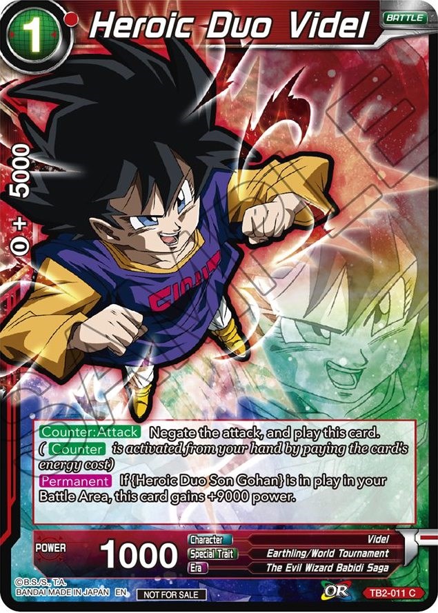 Heroic Duo Videl (Event Pack 05) - Promotion Cards - Dragon Ball Super CCG