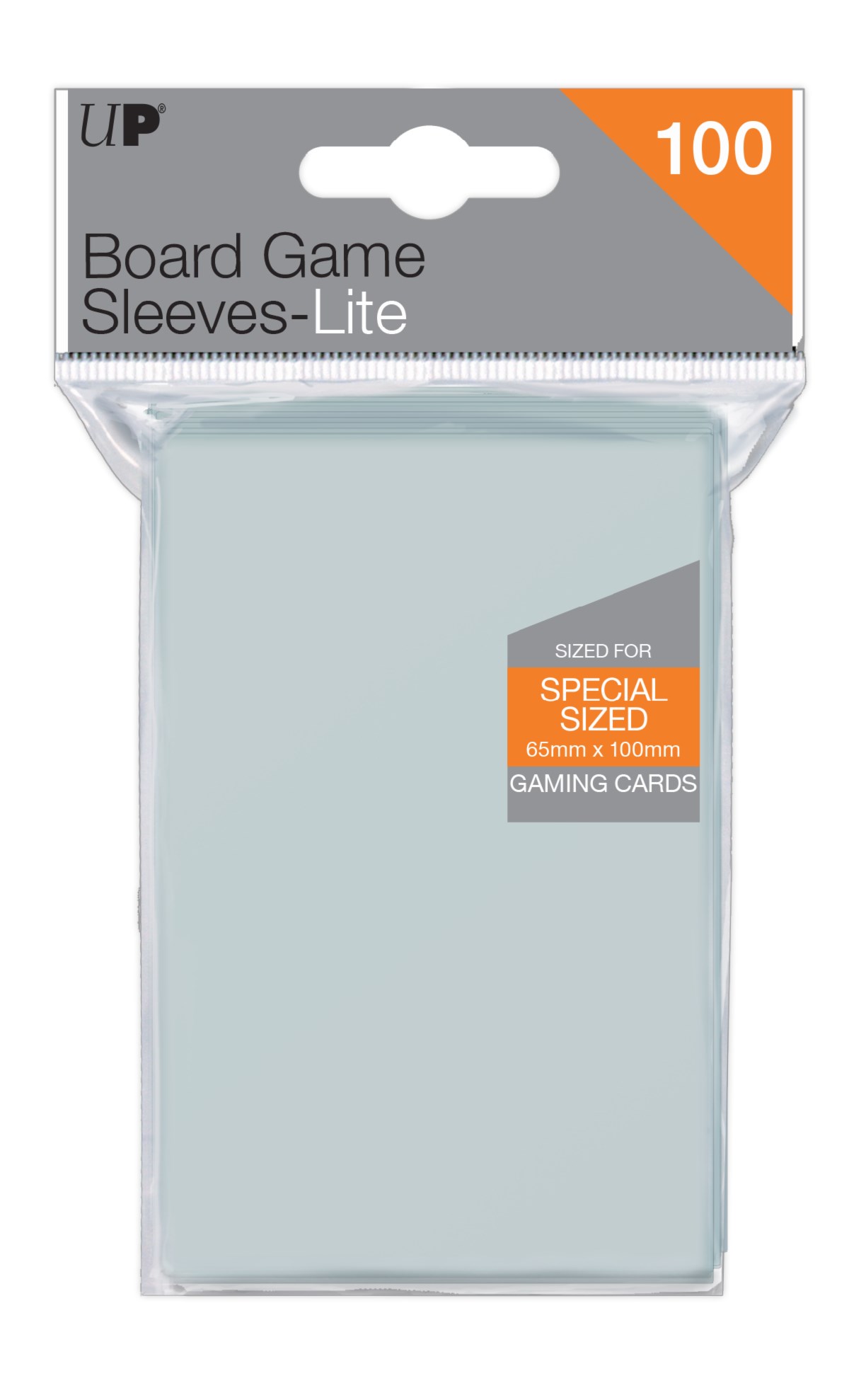Lite Special Sized Board Game Sleeves 65mm X 100mm (100Pack) Ultra Pro Card Sleeves Card
