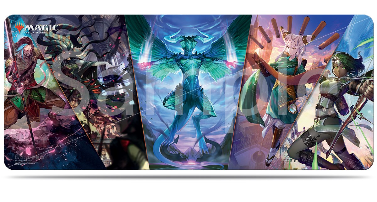 War of the Spark Alternate Art Planeswalker Version 2 Table Playmat for  Magic (6ft)