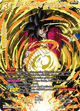 Son Goku & Pan // SS4 Son Goku, Senses Regained [BT8-066]