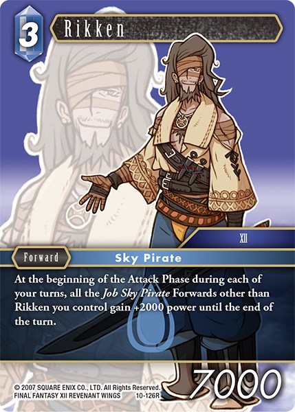 Rikken - Opus X - Final Fantasy TCG