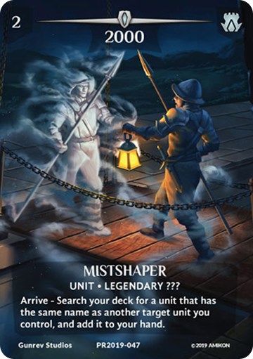 Mistshaper (Serial Numbered) - Argent Saga Promos - Argent Saga TCG