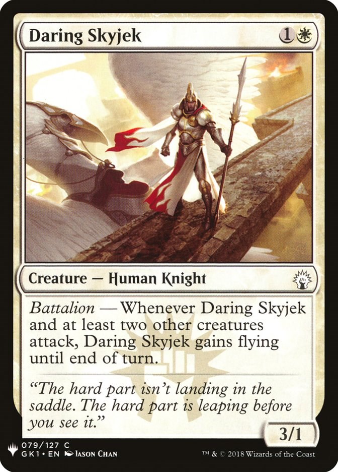 Daring Skyjek - The List Reprints - Magic: The Gathering