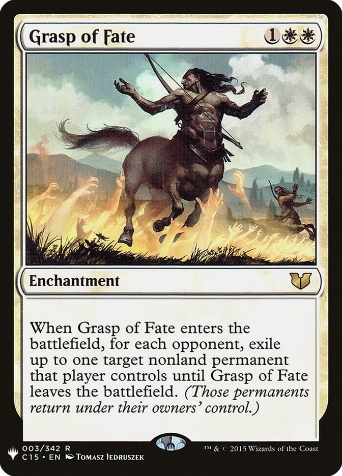 Grasp of Fate - The List Reprints - Magic: The Gathering