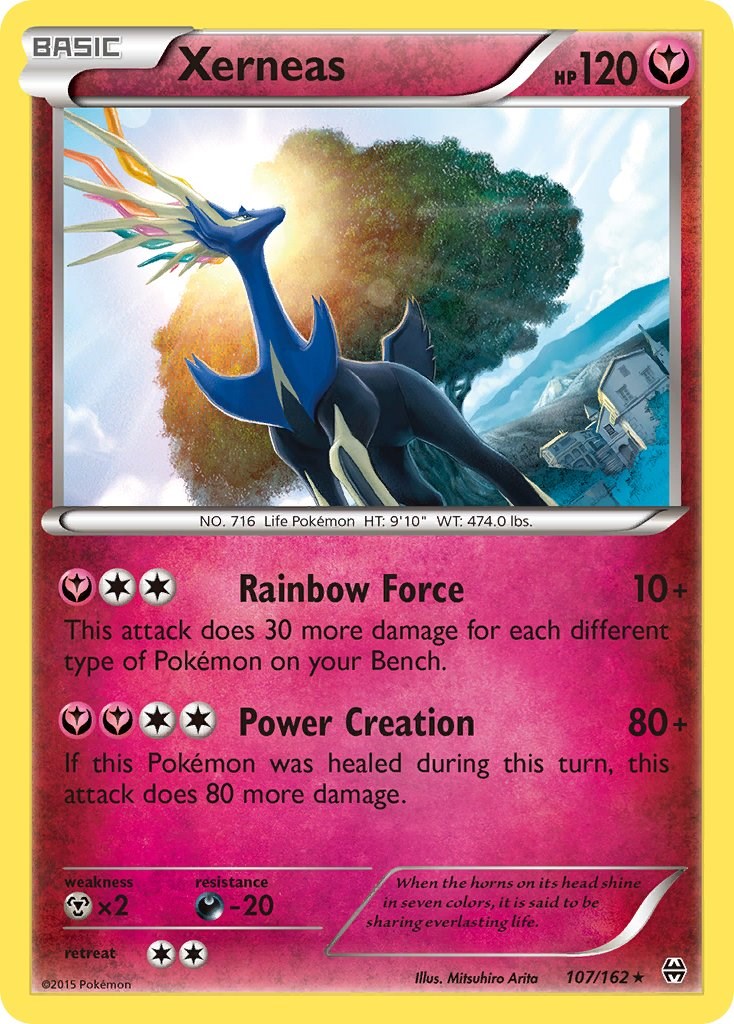 Xerneas card artwork