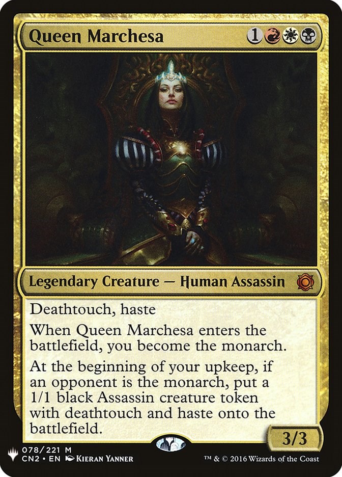 Queen Marchesa - The List Reprints - Magic: The Gathering