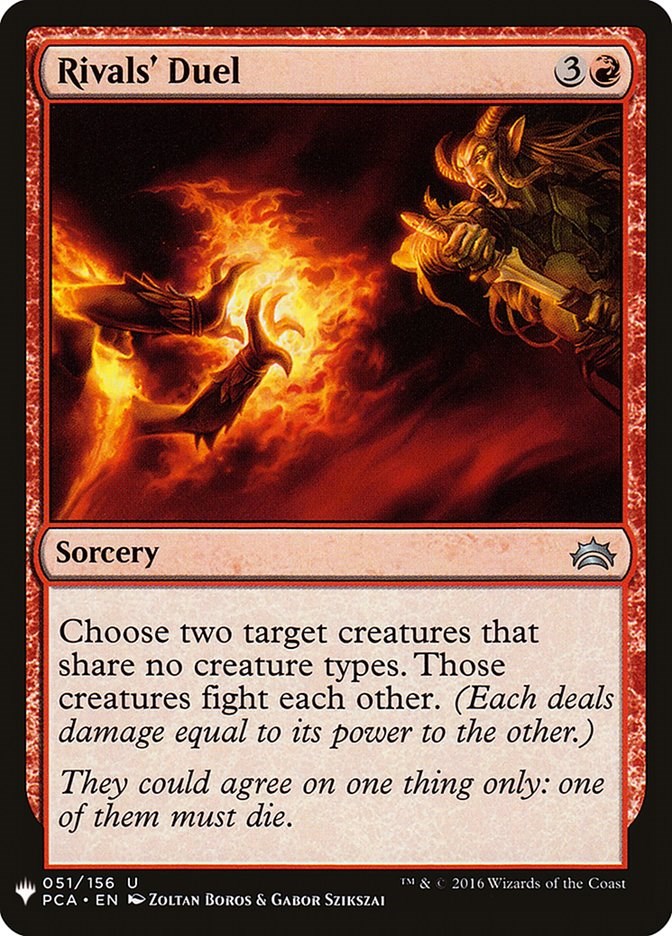 Rivals' Duel - The List Reprints - Magic: The Gathering