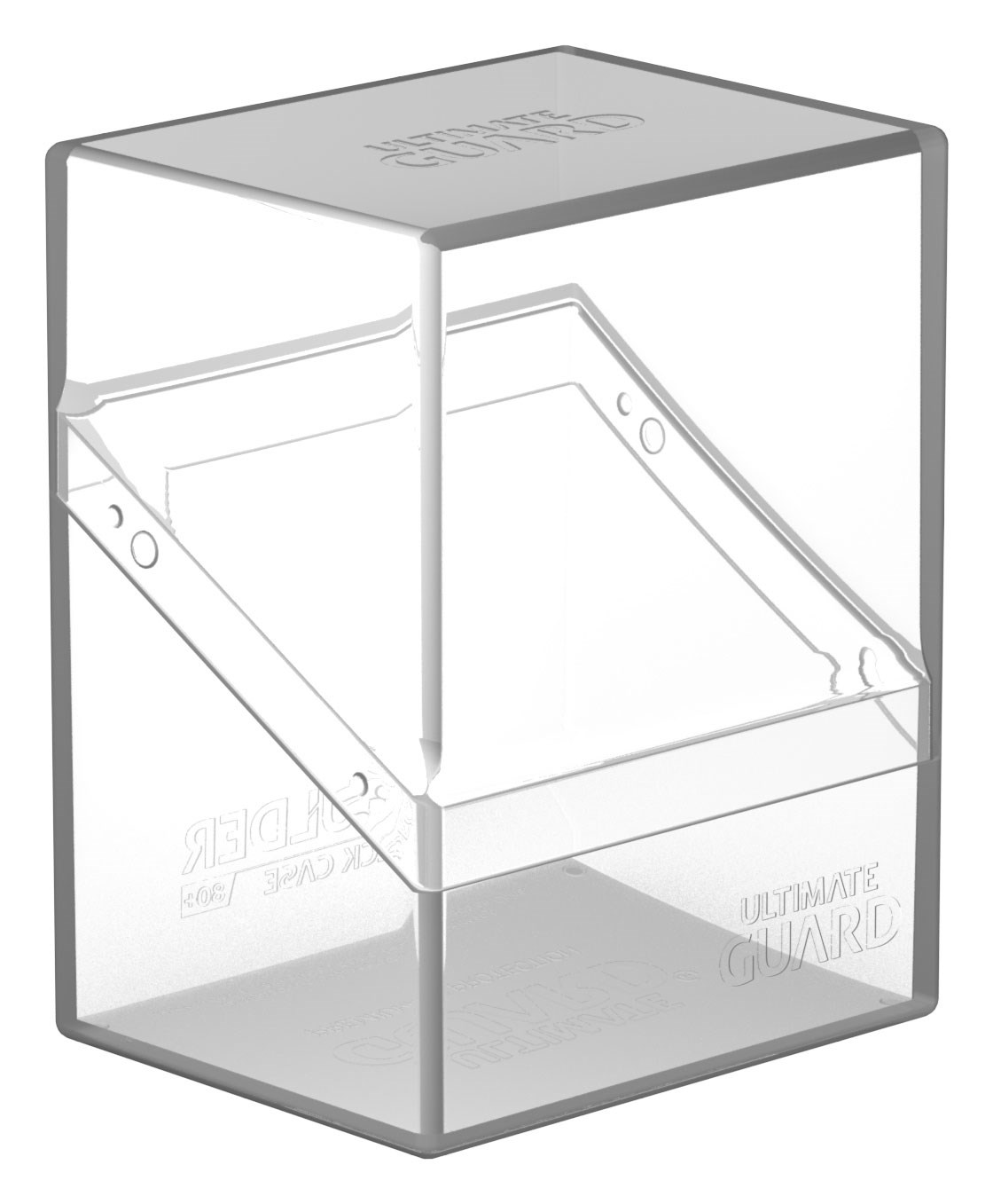 Boulder Deck Case Clear (Holds 80+) Ultimate Guard Deck Boxes