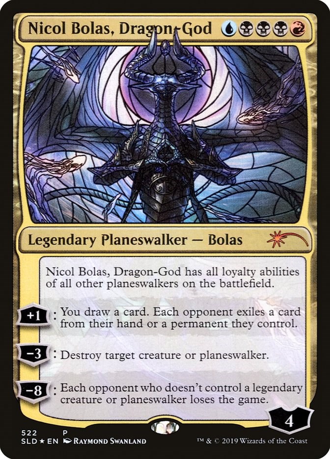 Nicol Bolas, Dragon-God (Stained Glass) - Secret Lair Drop Series