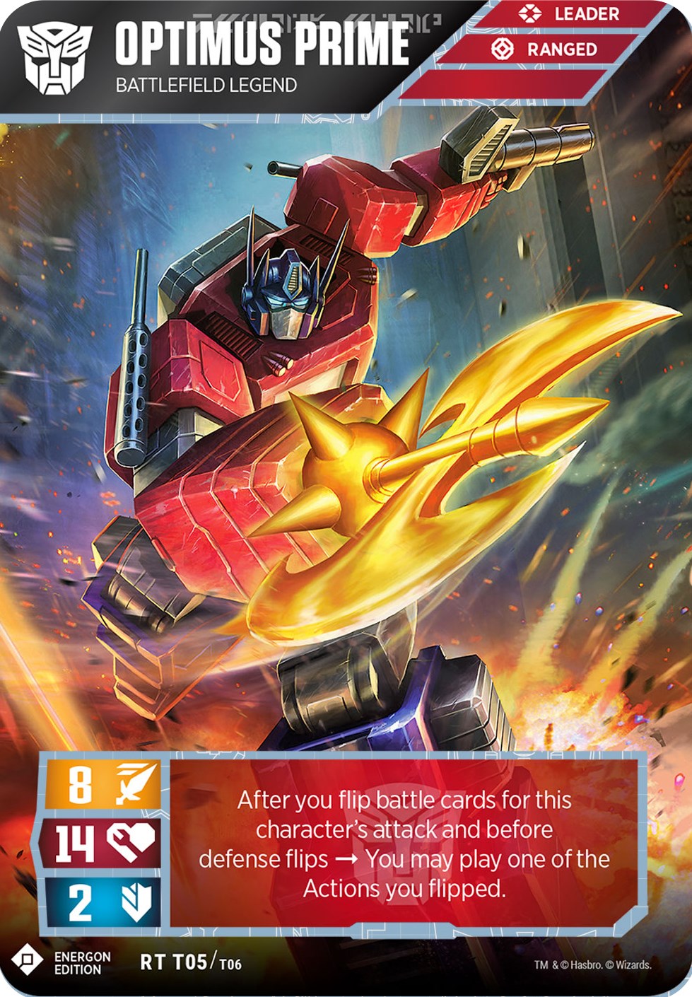 Optimus Prime - Battlefield Legend (Energon Edition)