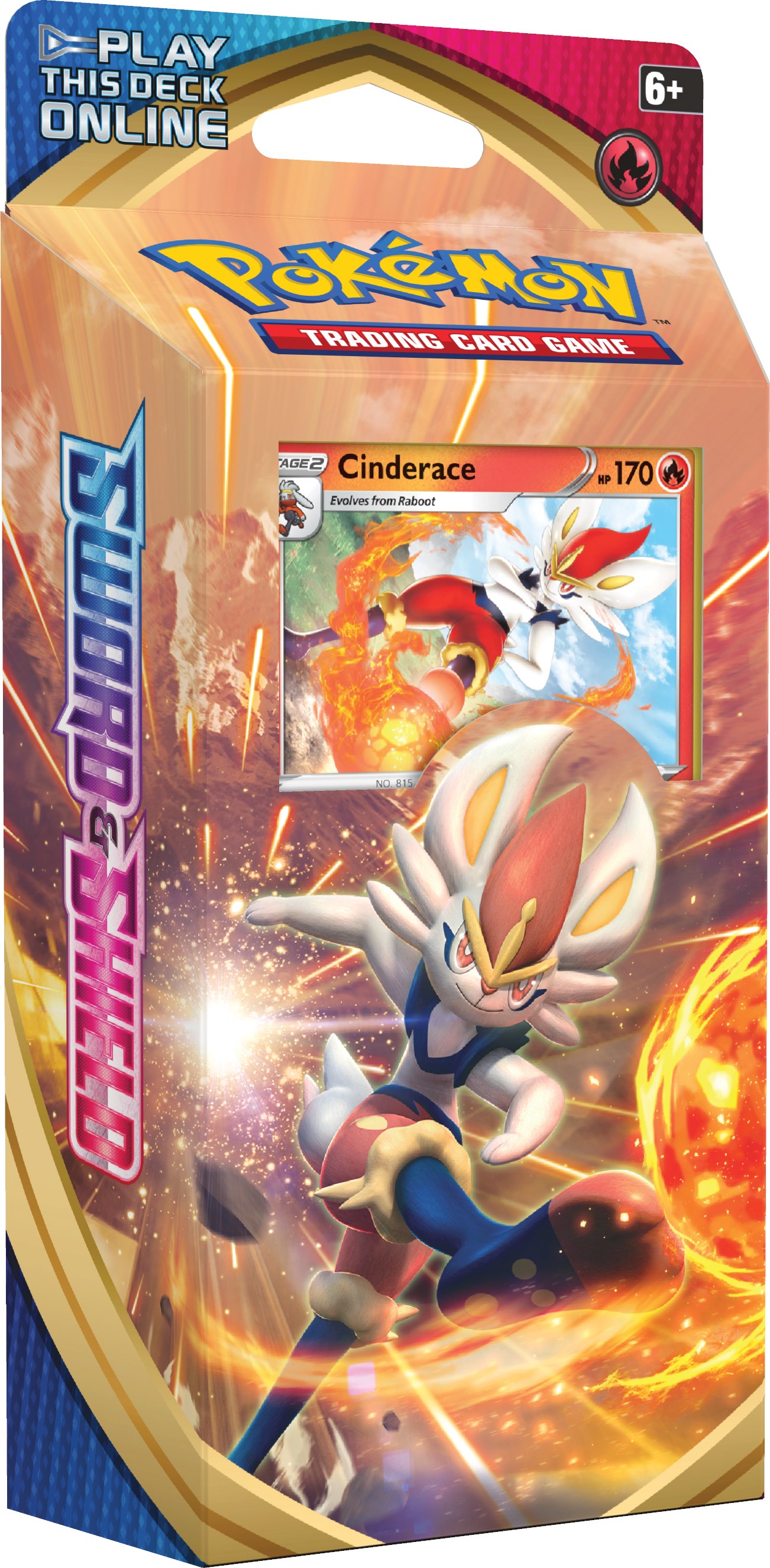 Sword & Shield Theme Deck [Cinderace] - SWSH01: Sword & Shield Base Set -  Pokemon