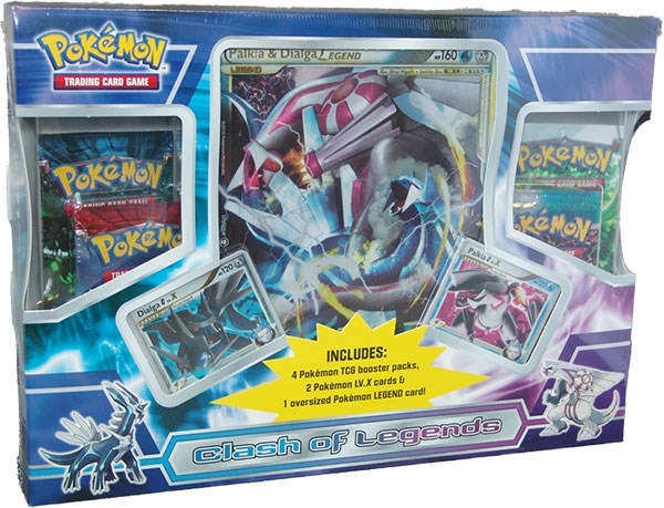 Clash of Legends Box - Dialga & Palkia Legend - Miscellaneous Cards ...