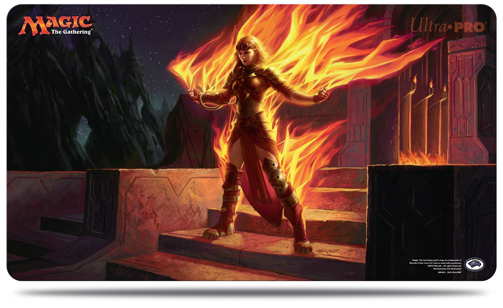 Magic Origins Chandra Nalaar Playmat for Magic Ultra Pro Playmats