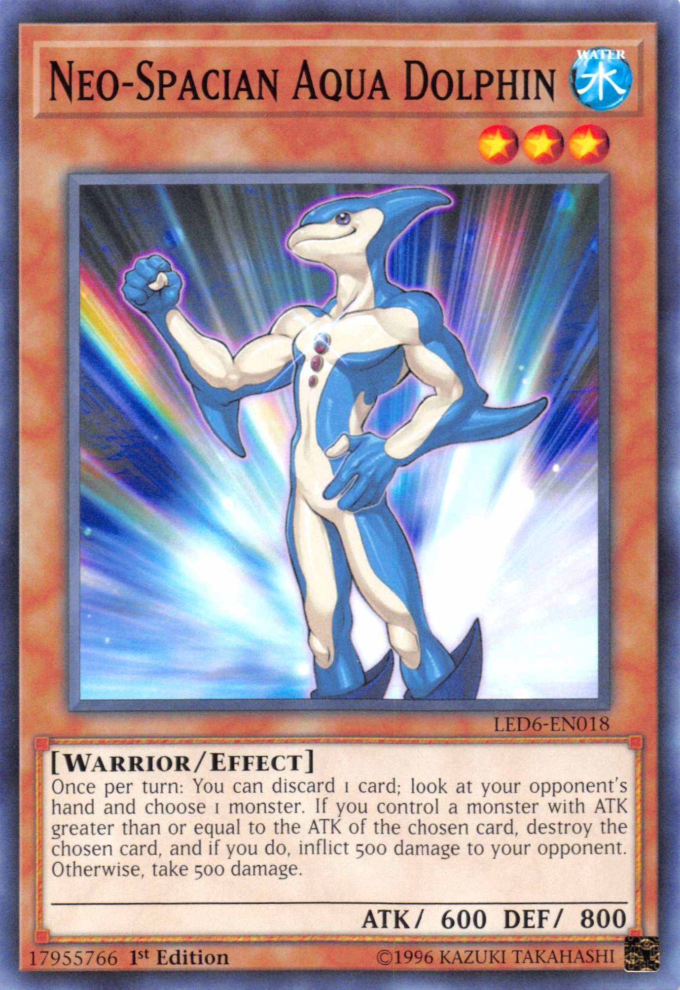 Neo-Spacian Aqua Dolphin - Legendary Duelists: Magical Hero - YuGiOh