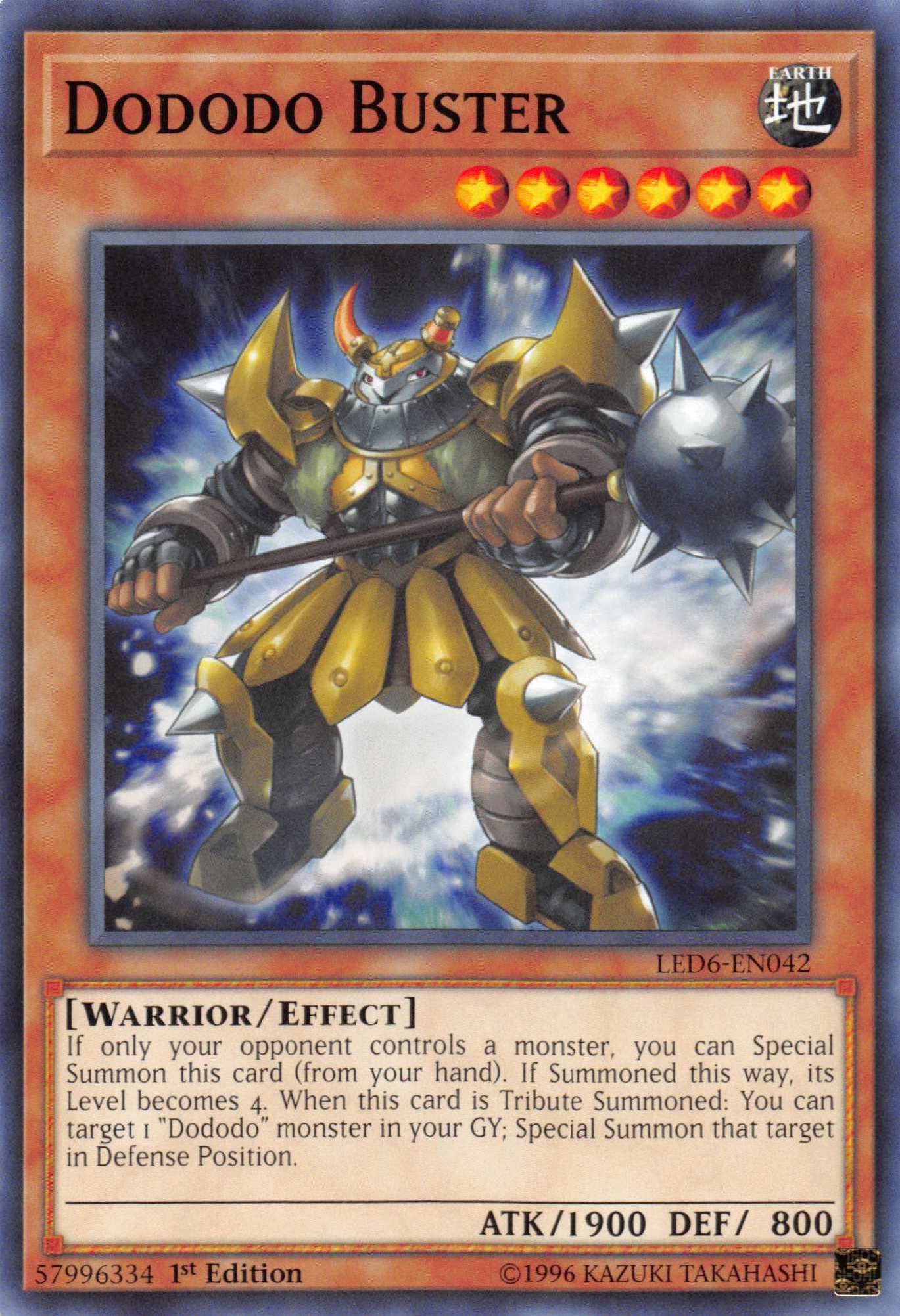 Dododo Buster - Legendary Duelists: Magical Hero - YuGiOh