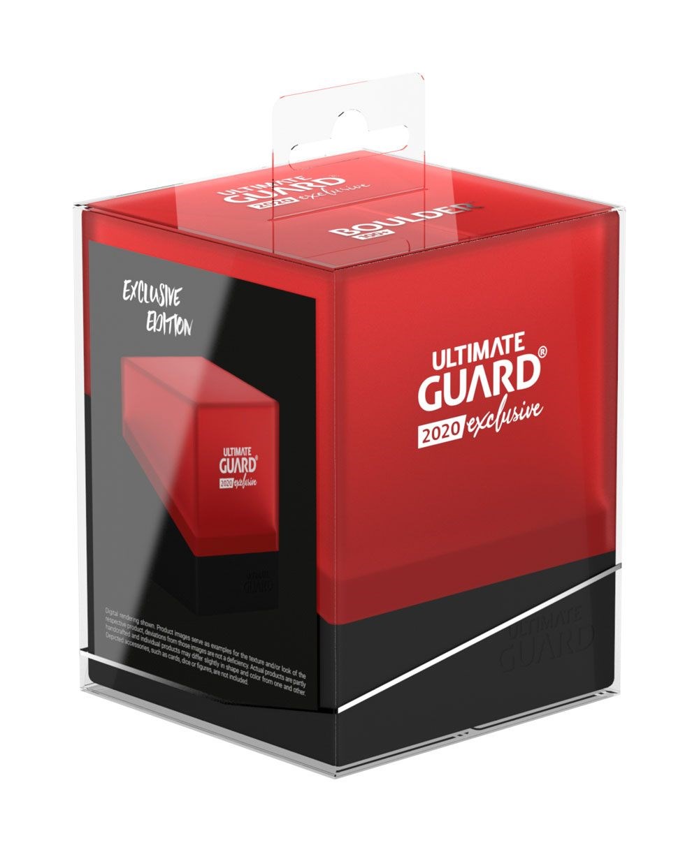 Ultimate Guard 2020 Exclusive Boulder Deck Case Red (Holds 100