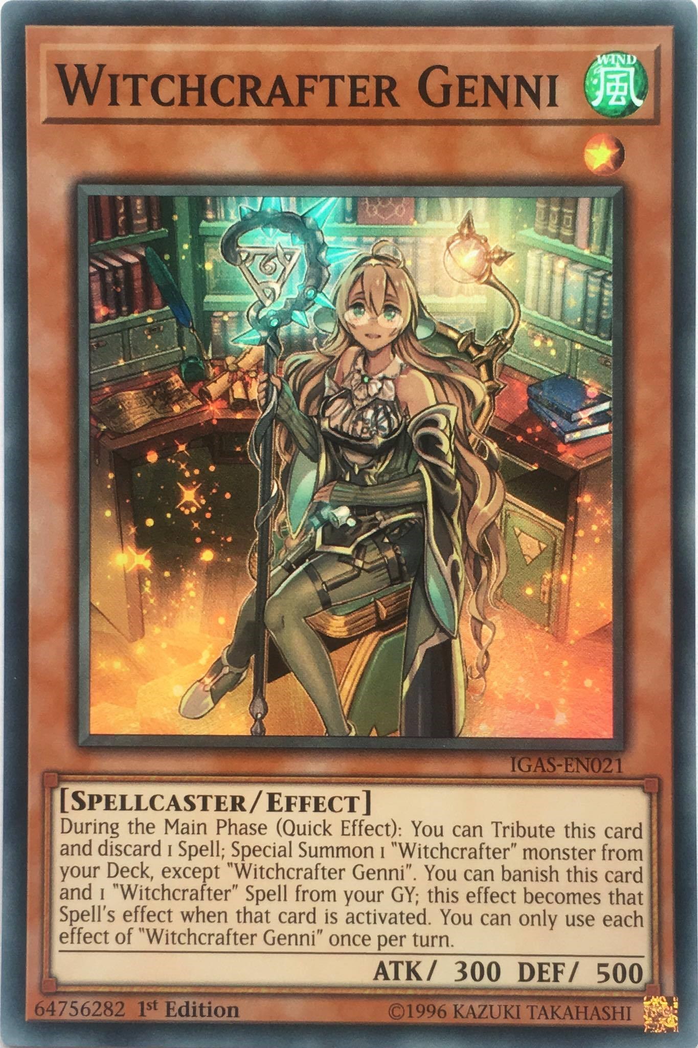 Witchcrafter Genni Ignition Assault Yugioh