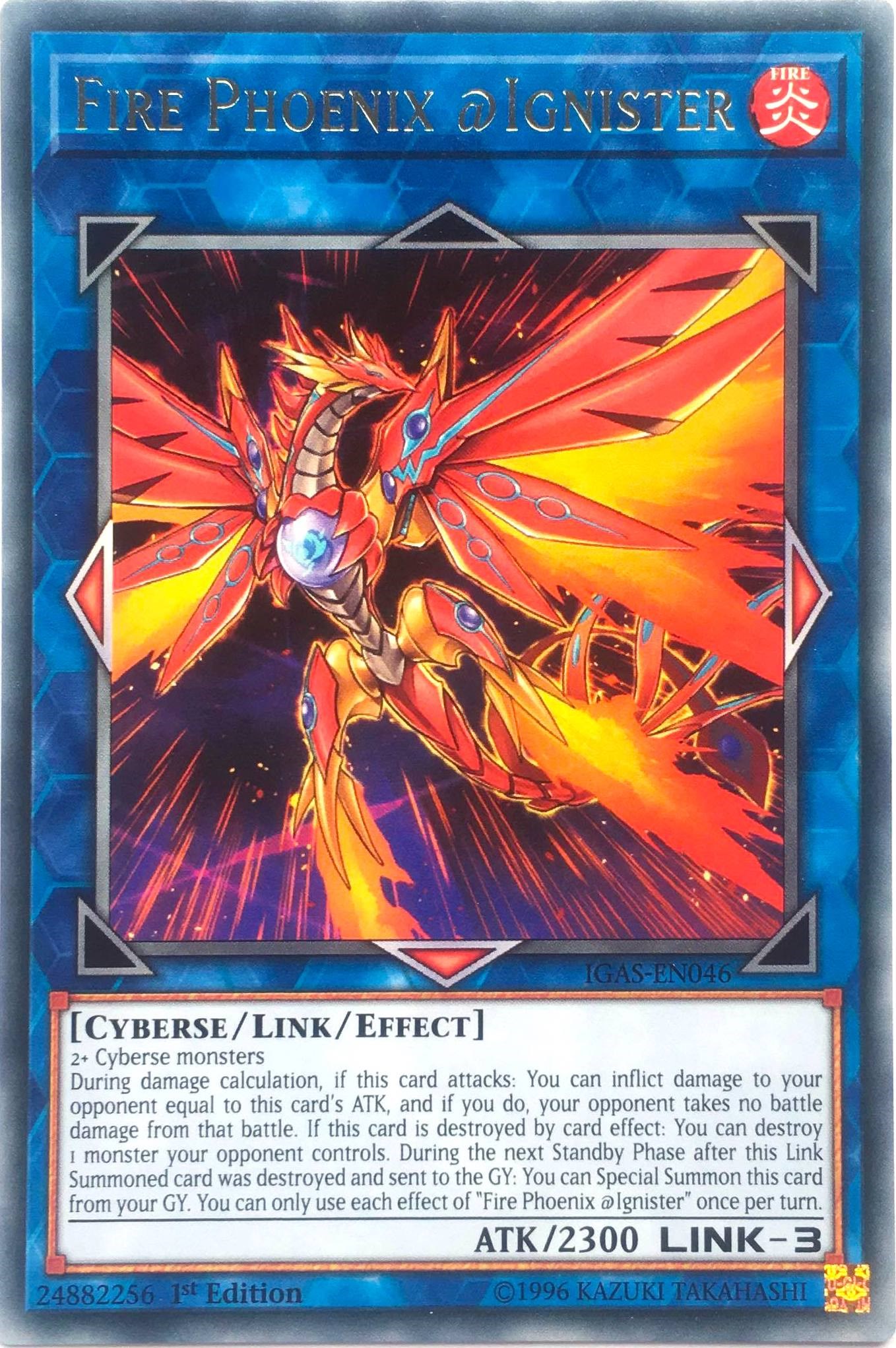 Fire Phoenix Ignister Ignition Assault YuGiOh