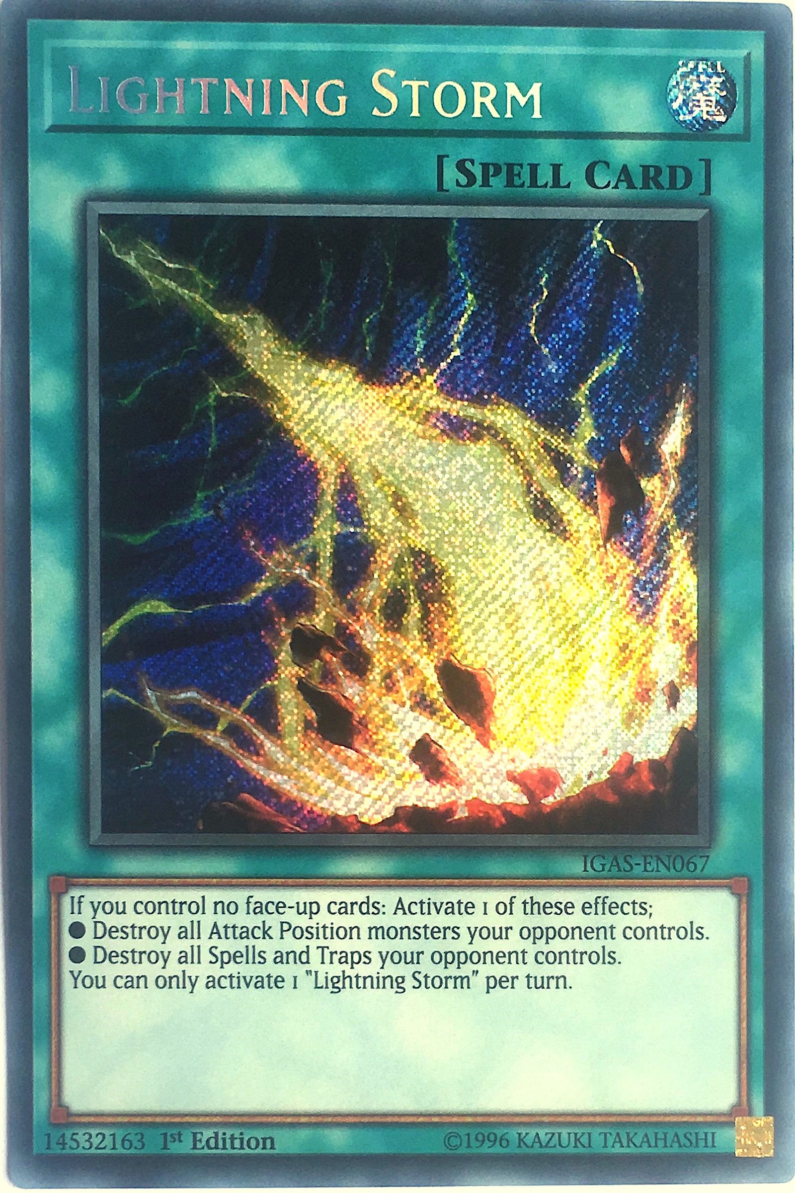 Lightning Storm Ignition Assault Yugioh