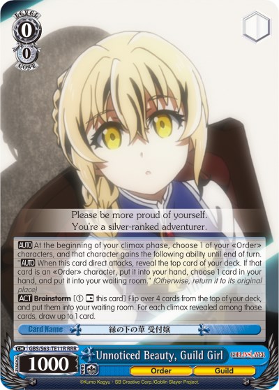  Goblin Slayer Guild Girl Card Game Character Sleeves