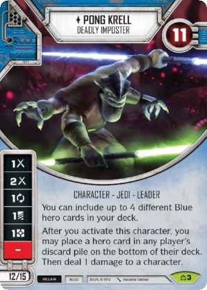 Pong Krell - Deadly Imposter (Card Only) - Covert Missions - Star Wars ...