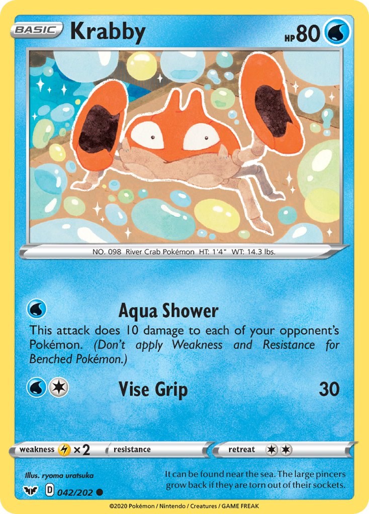 Krabby card artwork