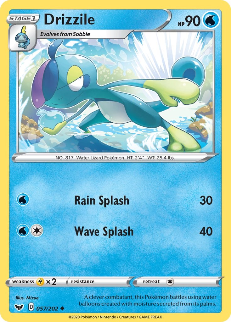 Drizzile card artwork