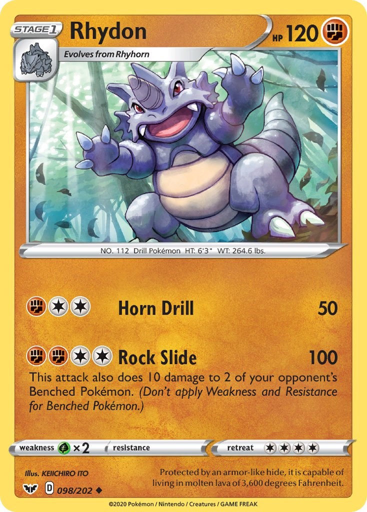 Rhydon card artwork