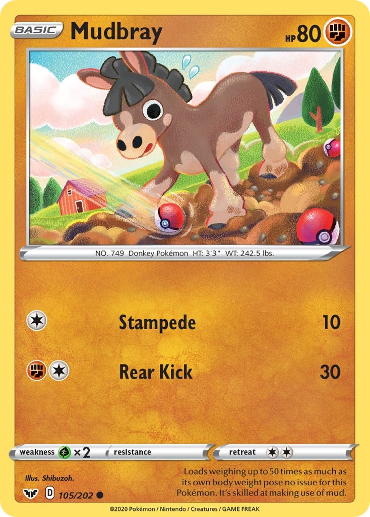 Mudbray card artwork