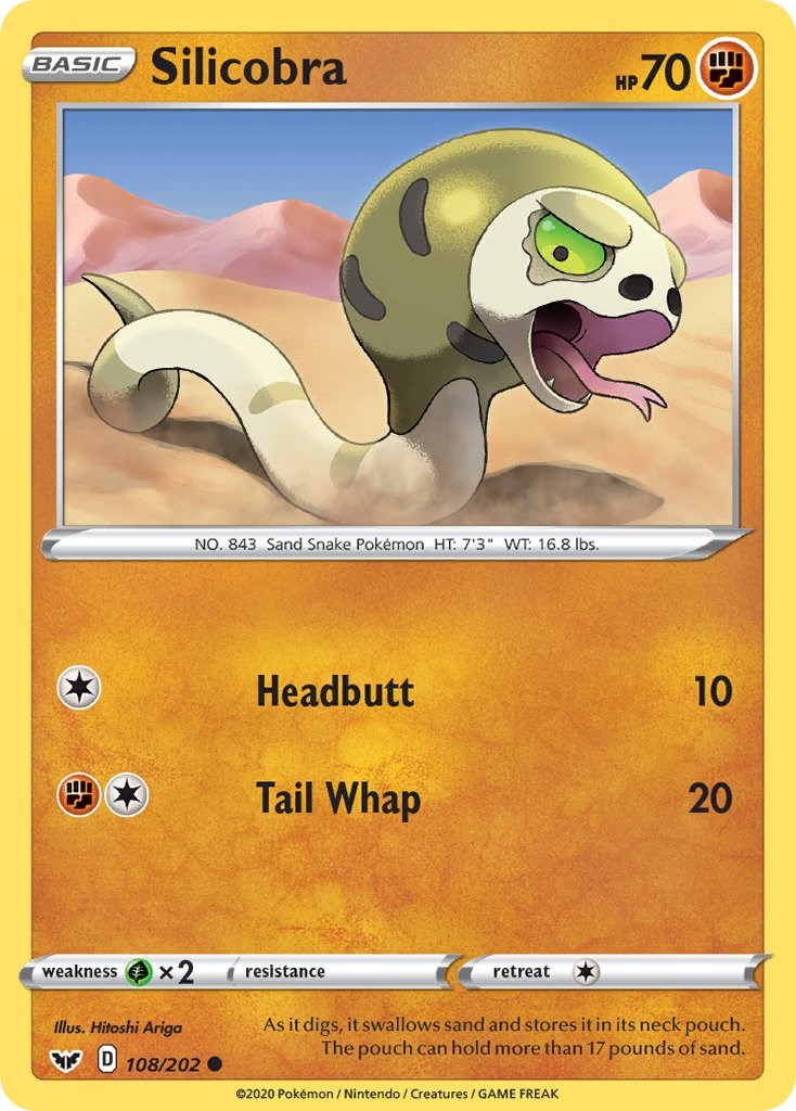 Silicobra card artwork