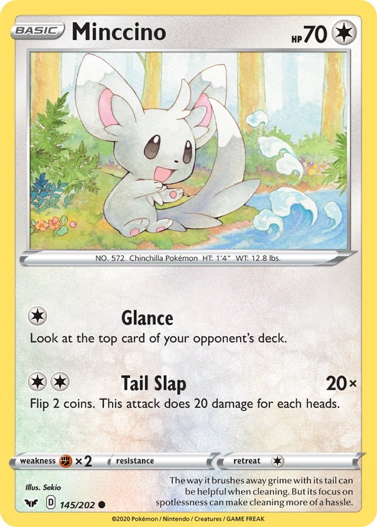 Pokemon Cinccino Card