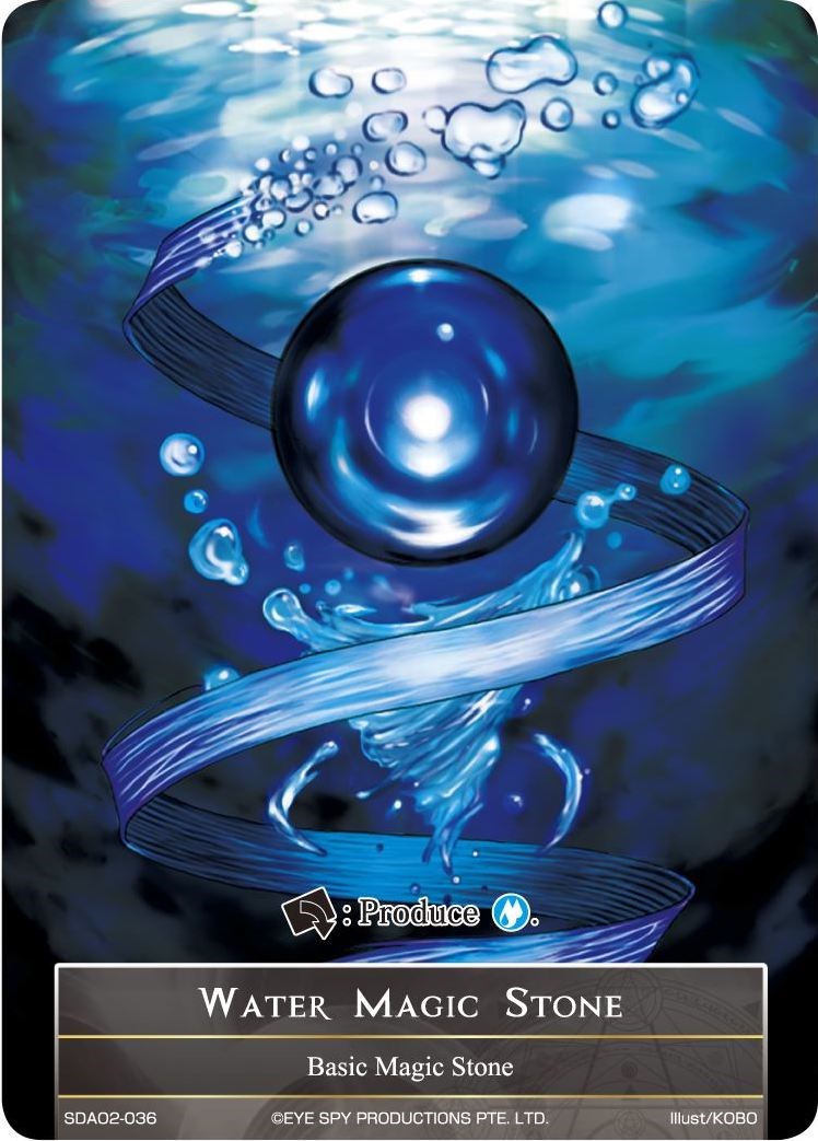 Water Magic Stone - Alice Origin II Starter Deck - Force of Will