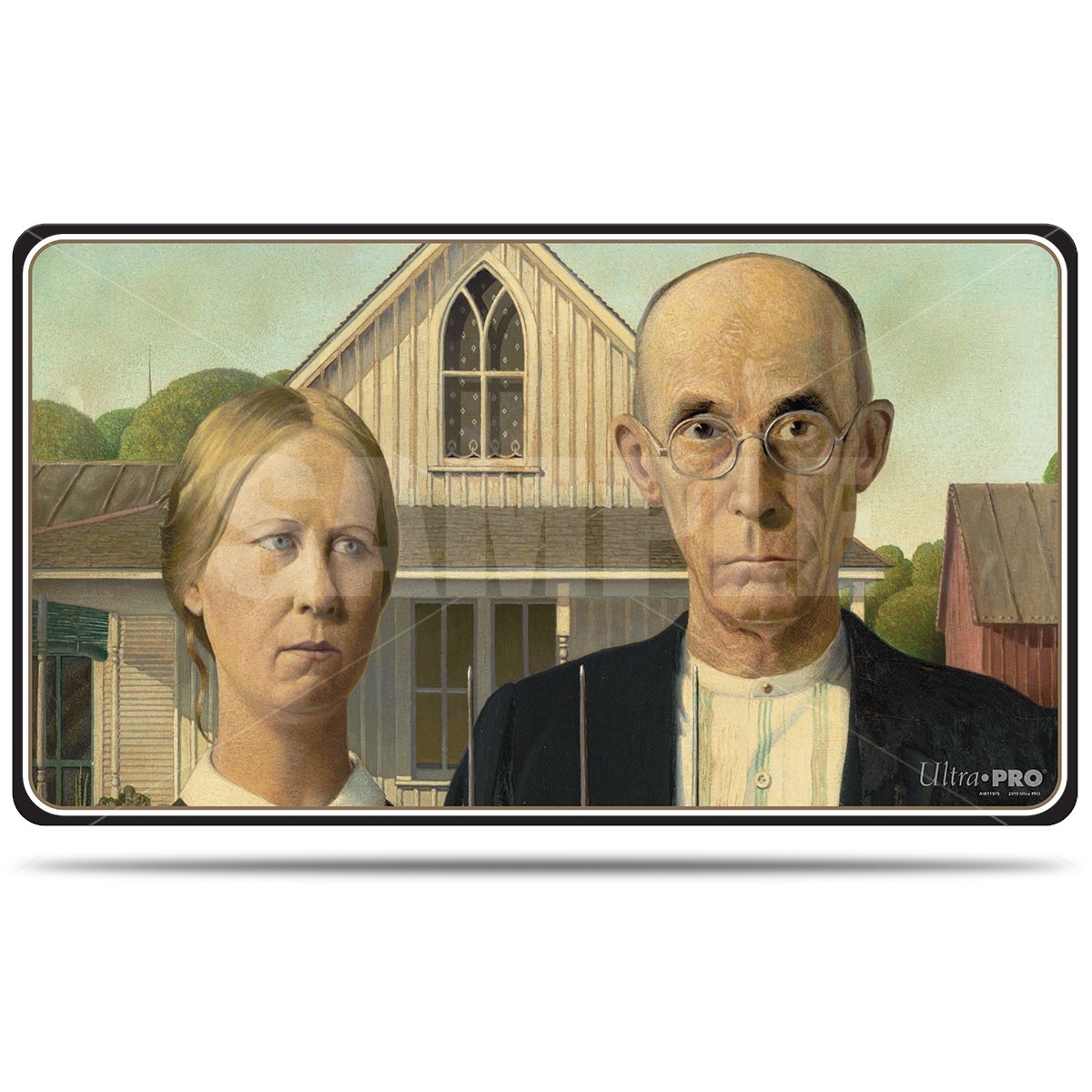 Fine Art Standard Size Playmat American Gothic Ultra Pro Playmats