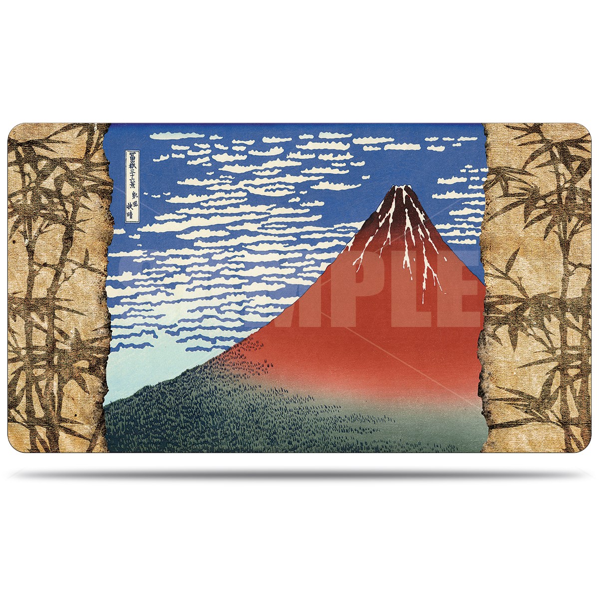 Fine Art Standard Size Playmat Red Fuji Ultra Pro Playmats Playmats