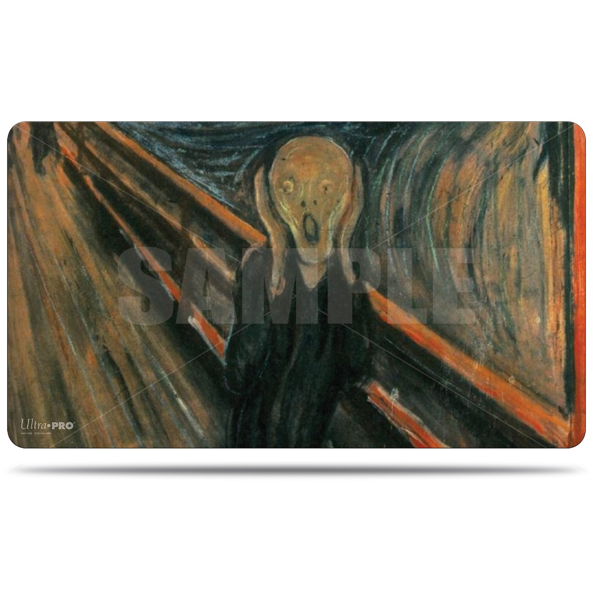 Fine Art Standard Size Playmat The Scream Ultra Pro Playmats Playmats