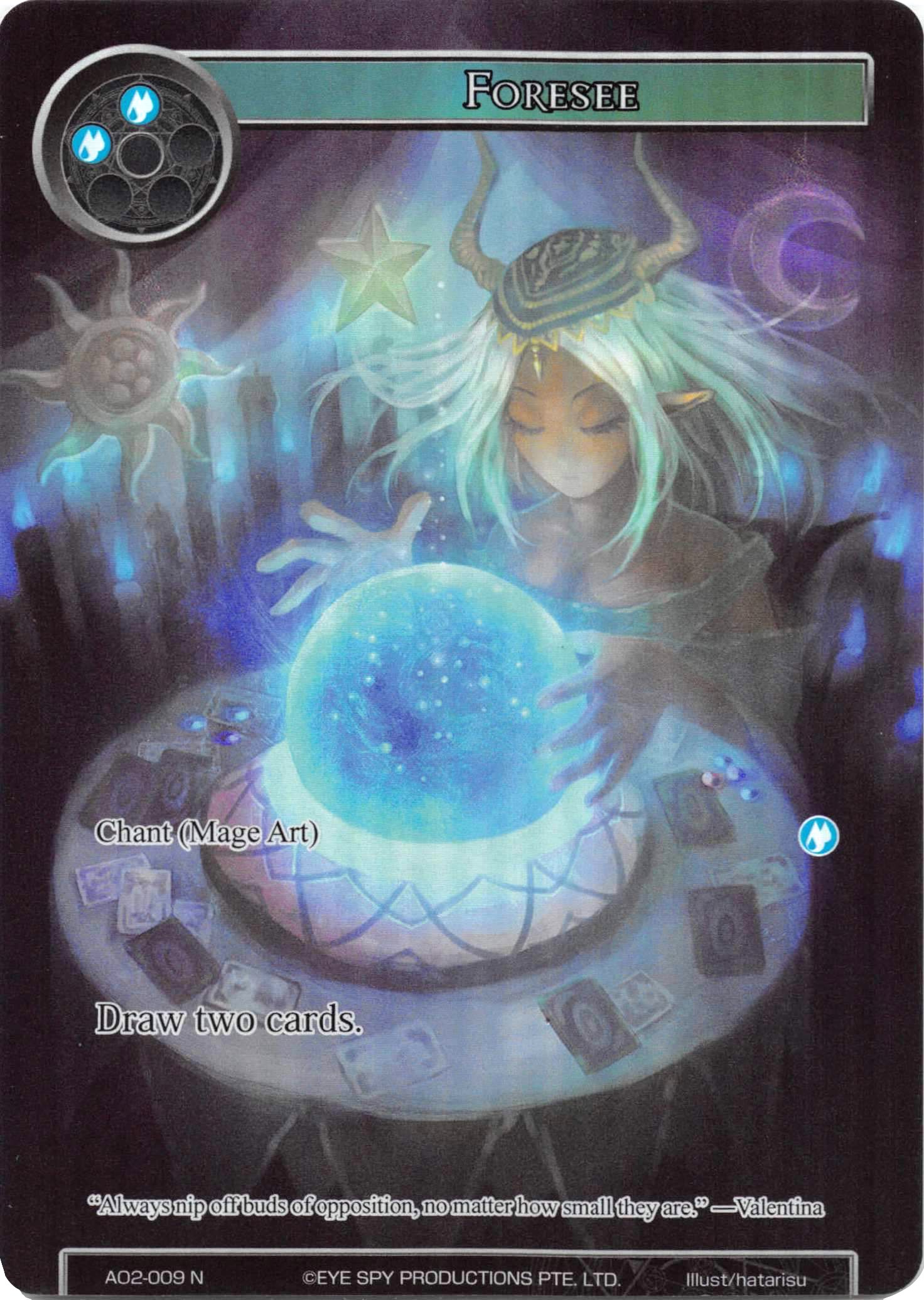 Foresee (Full Art) - Alice Origin II - Force of Will