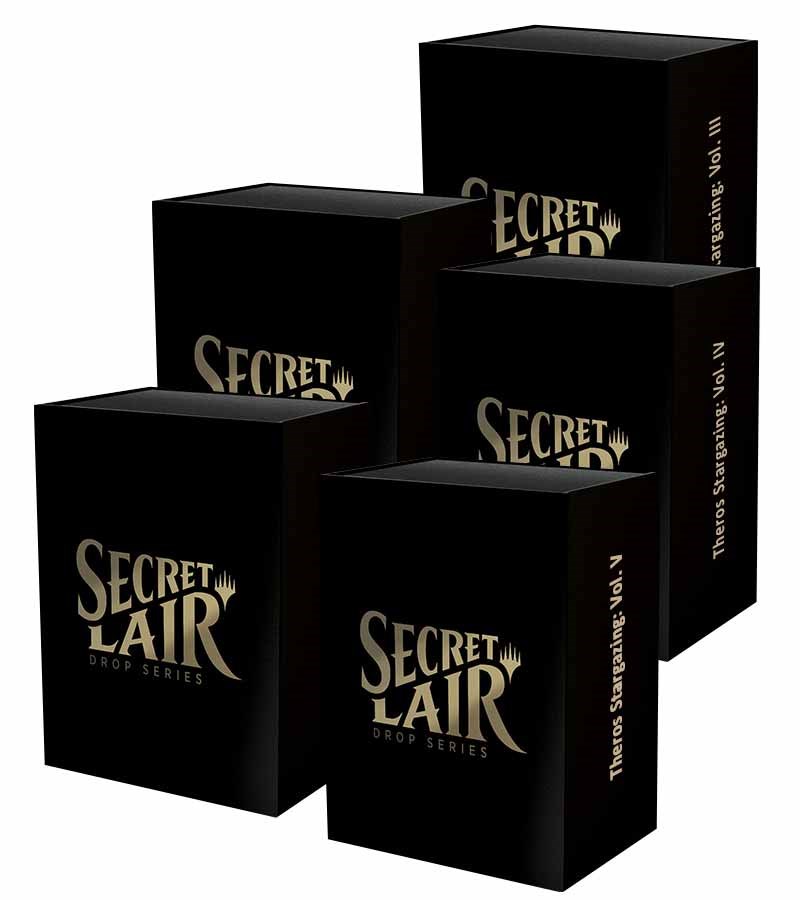 定番特価MTG secret lair Theros I～Vセット 新品未開封 Box/デッキ/パック