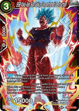 Fanbois Collectors Goku Super Saiyan Blue Kaioken Acrylic Standee