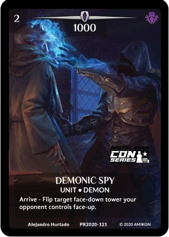 Demonic Spy (Argent Saga Con Series) - Argent Saga Promos - Argent Saga TCG
