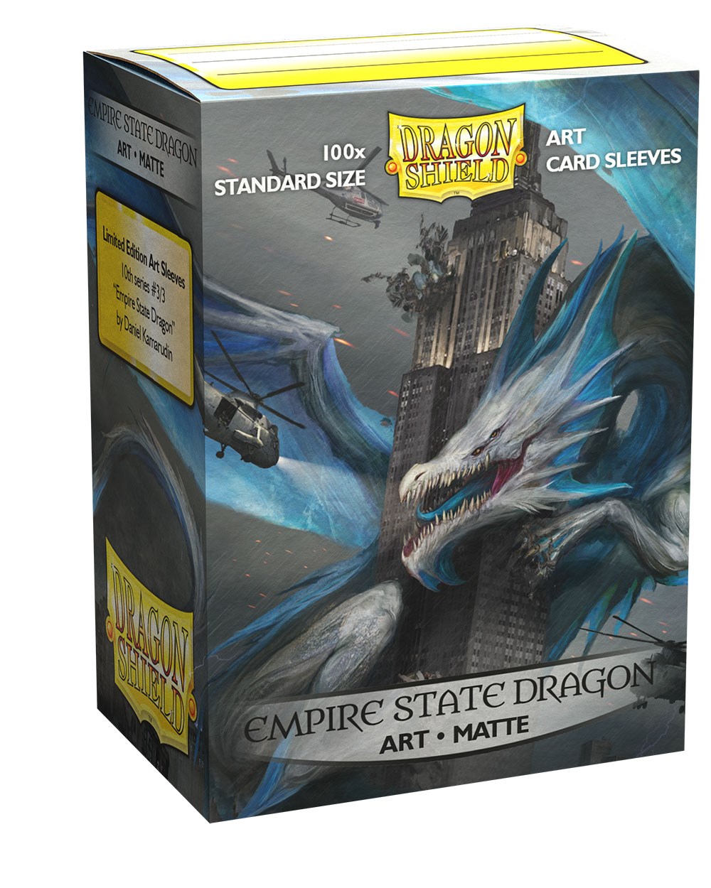 Empire State Dragon Limited Edition 100 ART Sleeves Matt Dragon Shield 