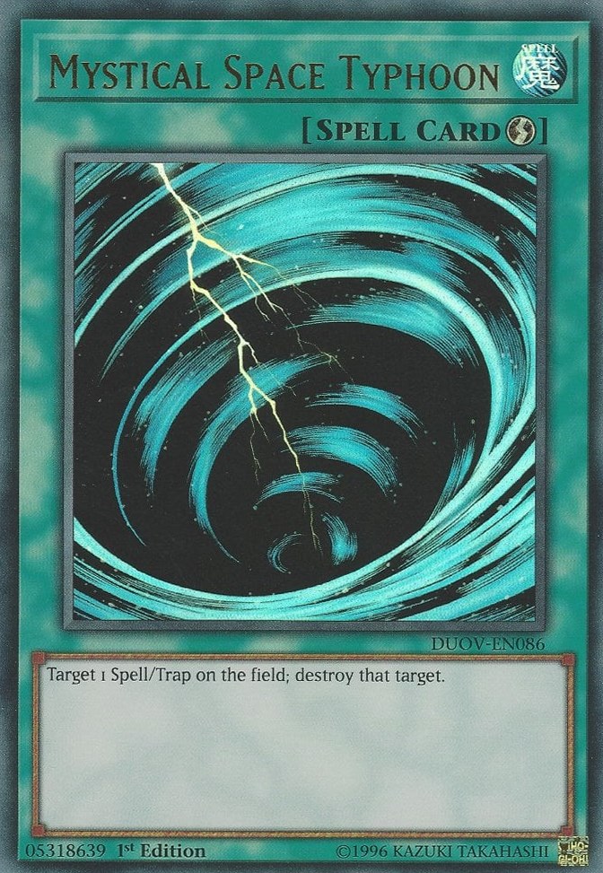 Mystical Space Typhoon - Duel Overload - YuGiOh