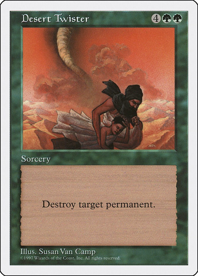 Desert Twister Fifth Edition Magic The Gathering