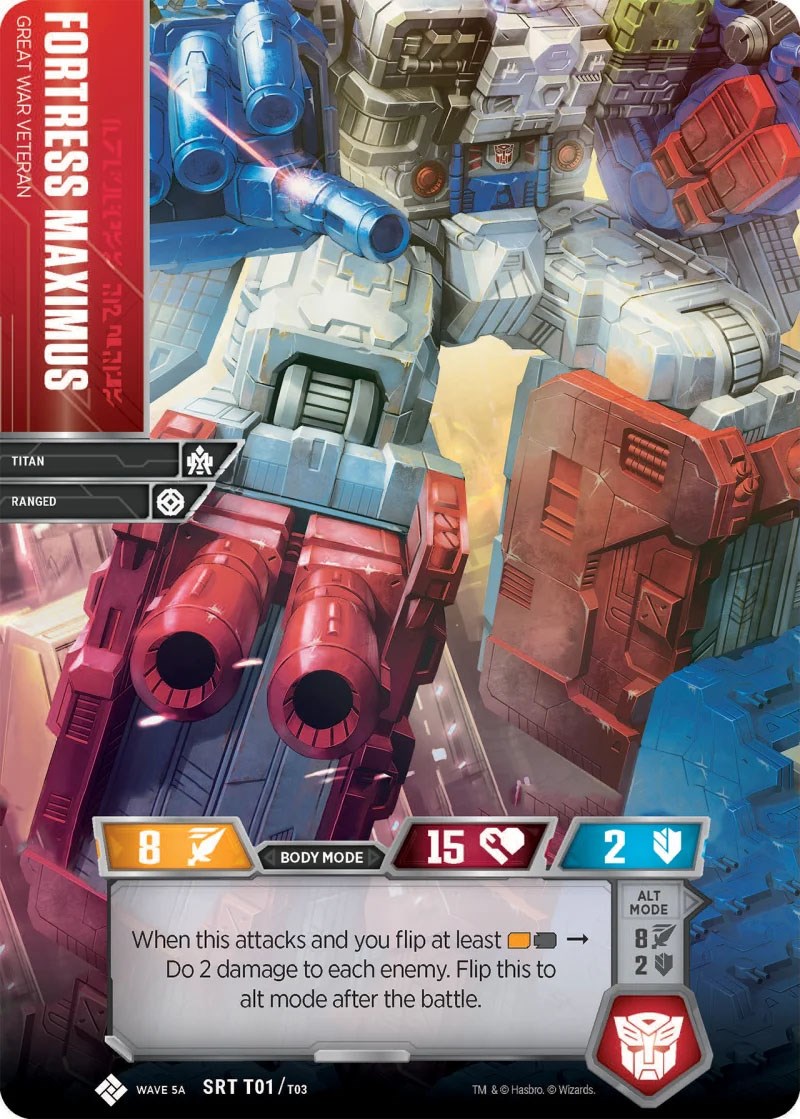 fortress maximus tcg