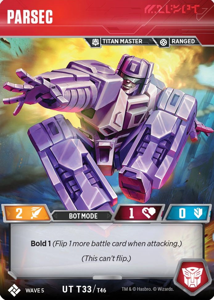 Hasbro store transformers tcg