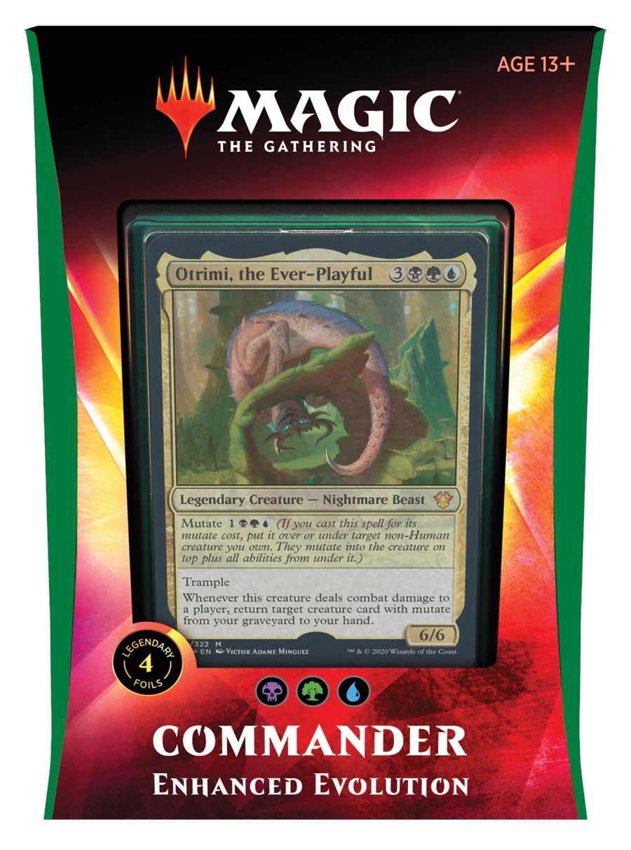 Commander 2020 Deck Enhanced Evolution Commander 2020 Magic The