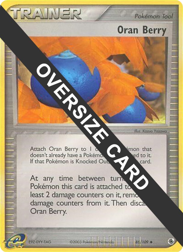 Oran Berry 85/109 Jumbo Cards Pokemon