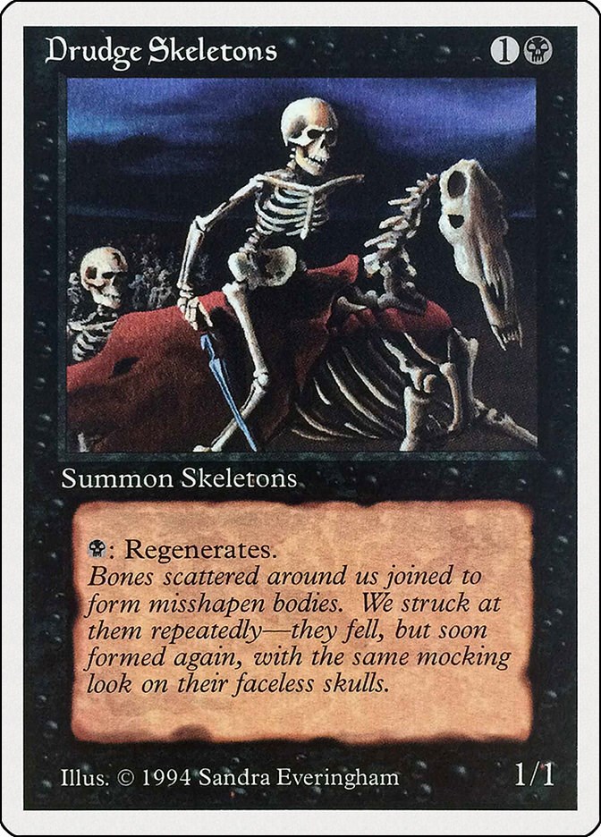 Drudge Skeletons - Summer Magic - Magic: The Gathering