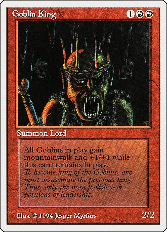 Goblin King - Summer Magic - Magic: The Gathering